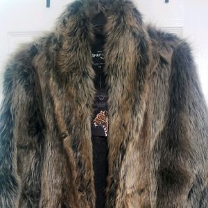 Spirithoods faux fur coat